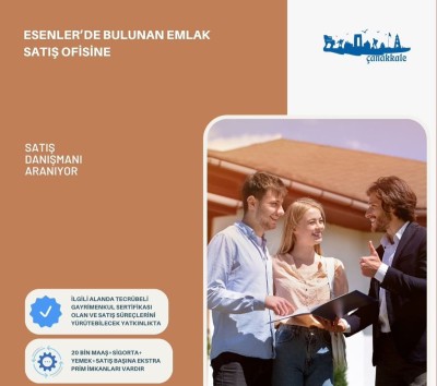 Satış Danışmanı Aranıyor...