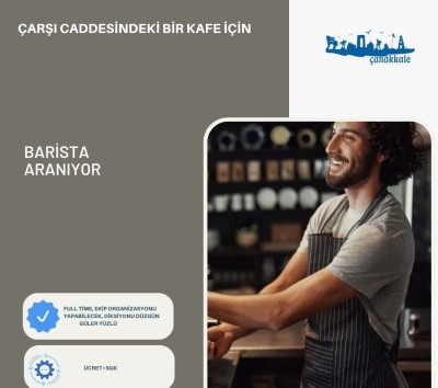 Barista Aranıyor... Mesajınızı instagram hesabımdan iletiniz gokhanbayram.17
