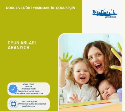 Oyun Ablası Aranıyor... Mesajınızı instagram hesabımdan iletiniz gokhanbayram.17