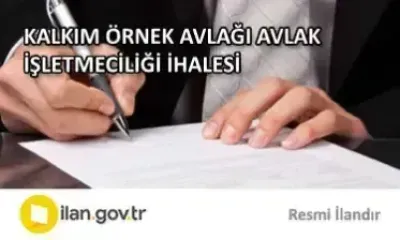 KALKIM ÖRNEK AVLAĞI AVLAK İŞLETMECİLİĞİ İHALESİ