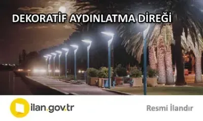 DEKORATİF AYDINLATMA DİREĞİ