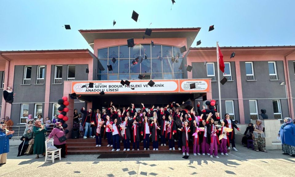 Çan Sevim Bodur MTAL’de 32. Dönem Mezuniyet Töreni coşkuyla gerçekleşti