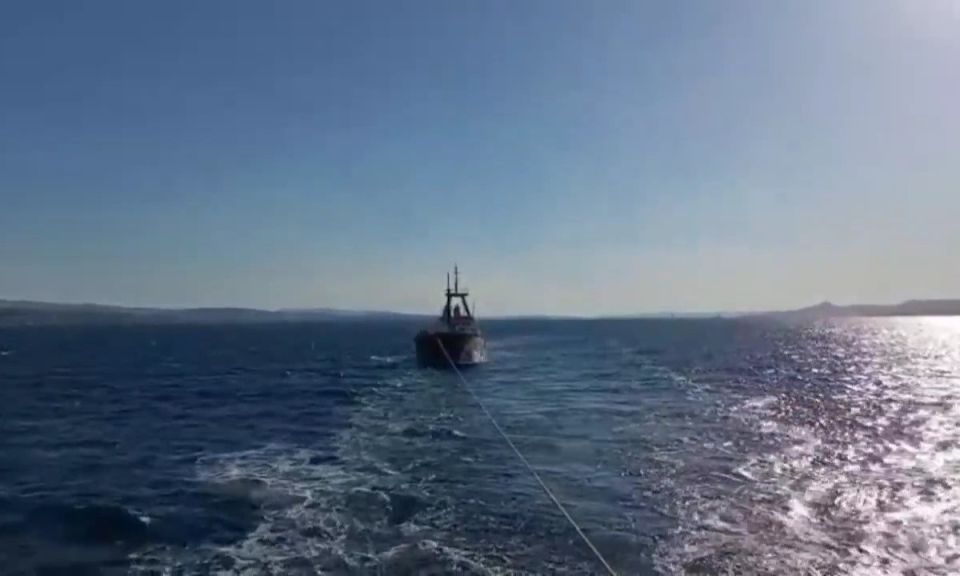Kuru yük gemisi Çanakkale Boğazı'nda arızalandı